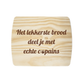 Bamboe Snijplank 'Het lekkerste brood'