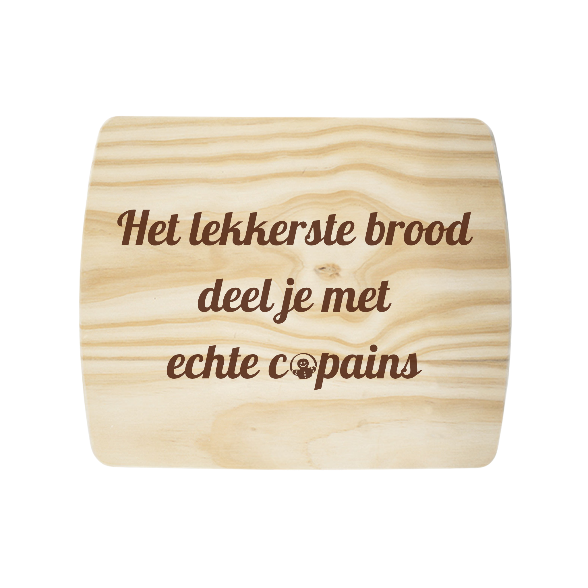 Bamboe Snijplank 'Het lekkerste brood'
