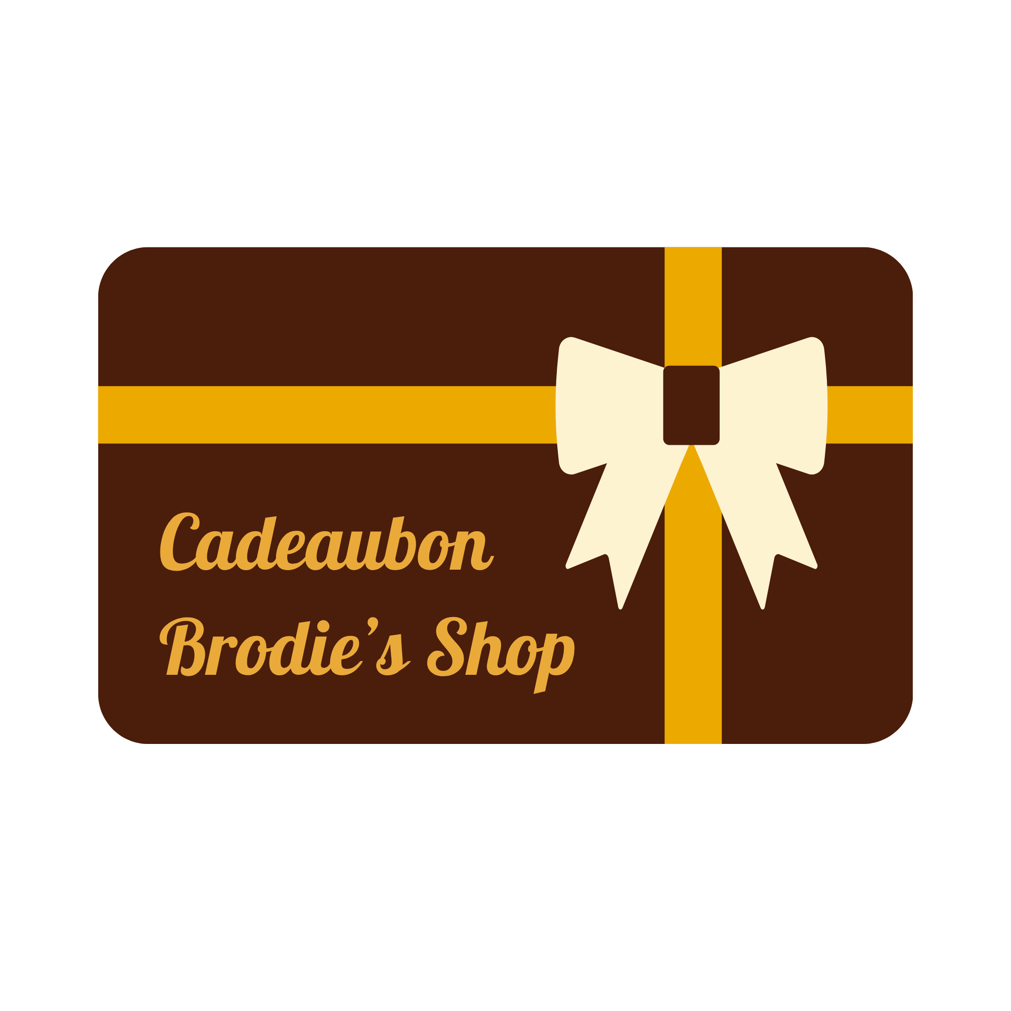 Cadeaubon Brodie's Shop