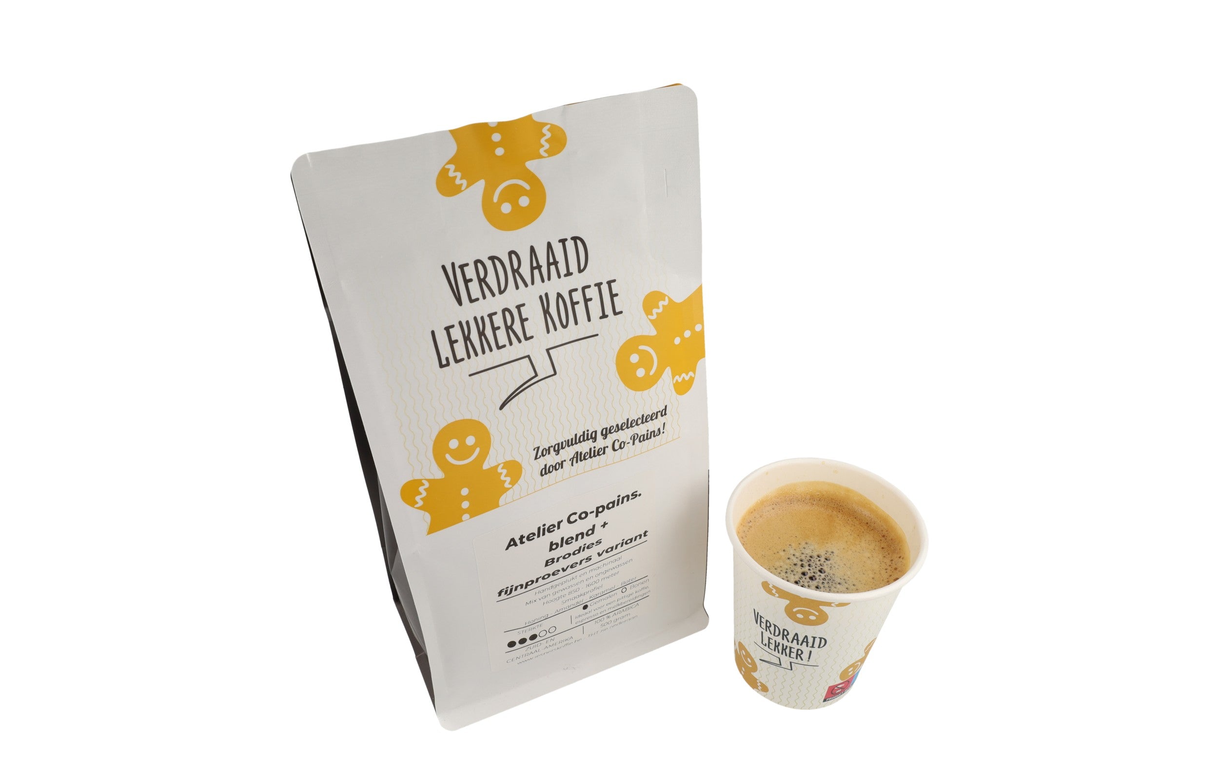 Gemalen Koffie Brodie's Fijnproevers Blend