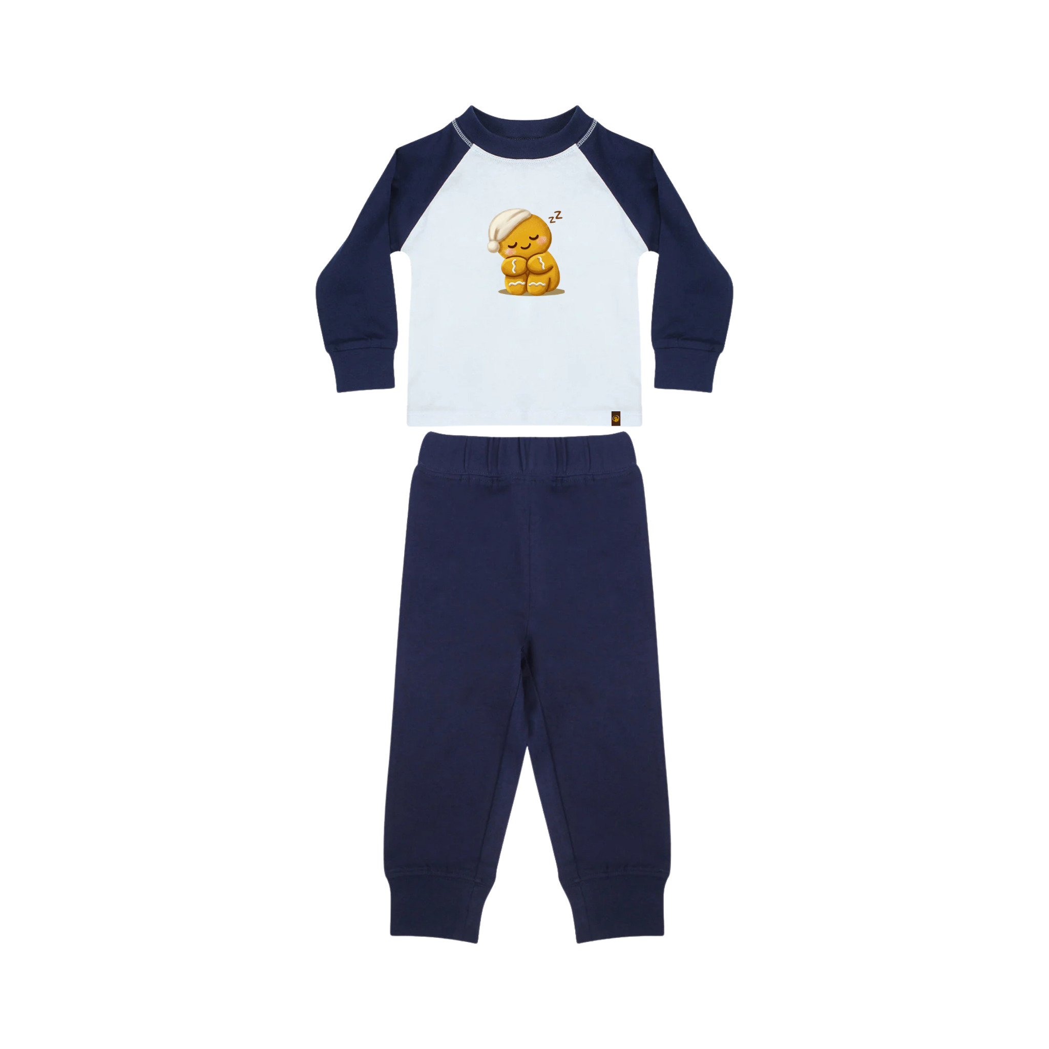 Baby en peuter Pyjama 'Brodie slaapt' Navy