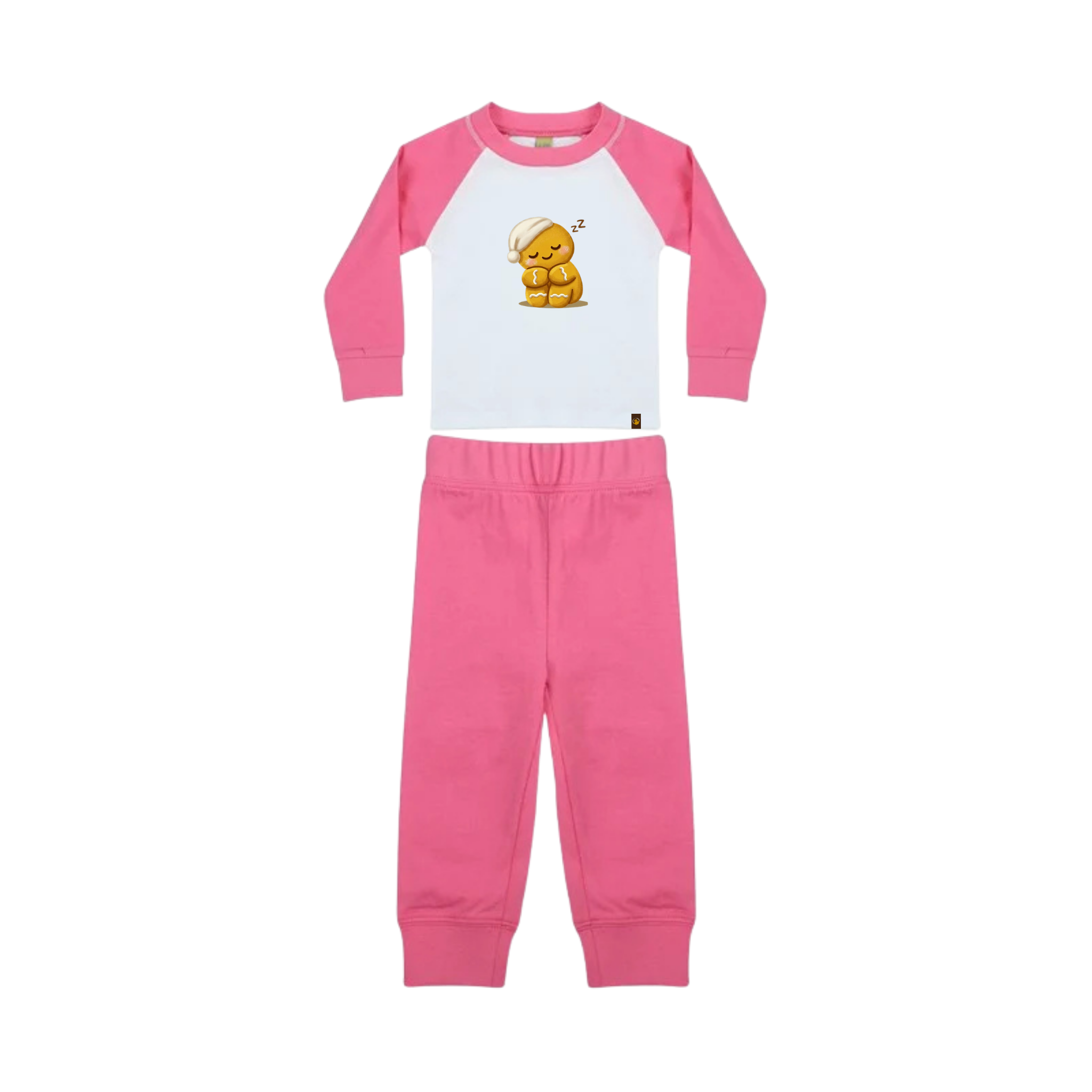 Baby en peuter Pyjama 'Brodie slaapt' Roze