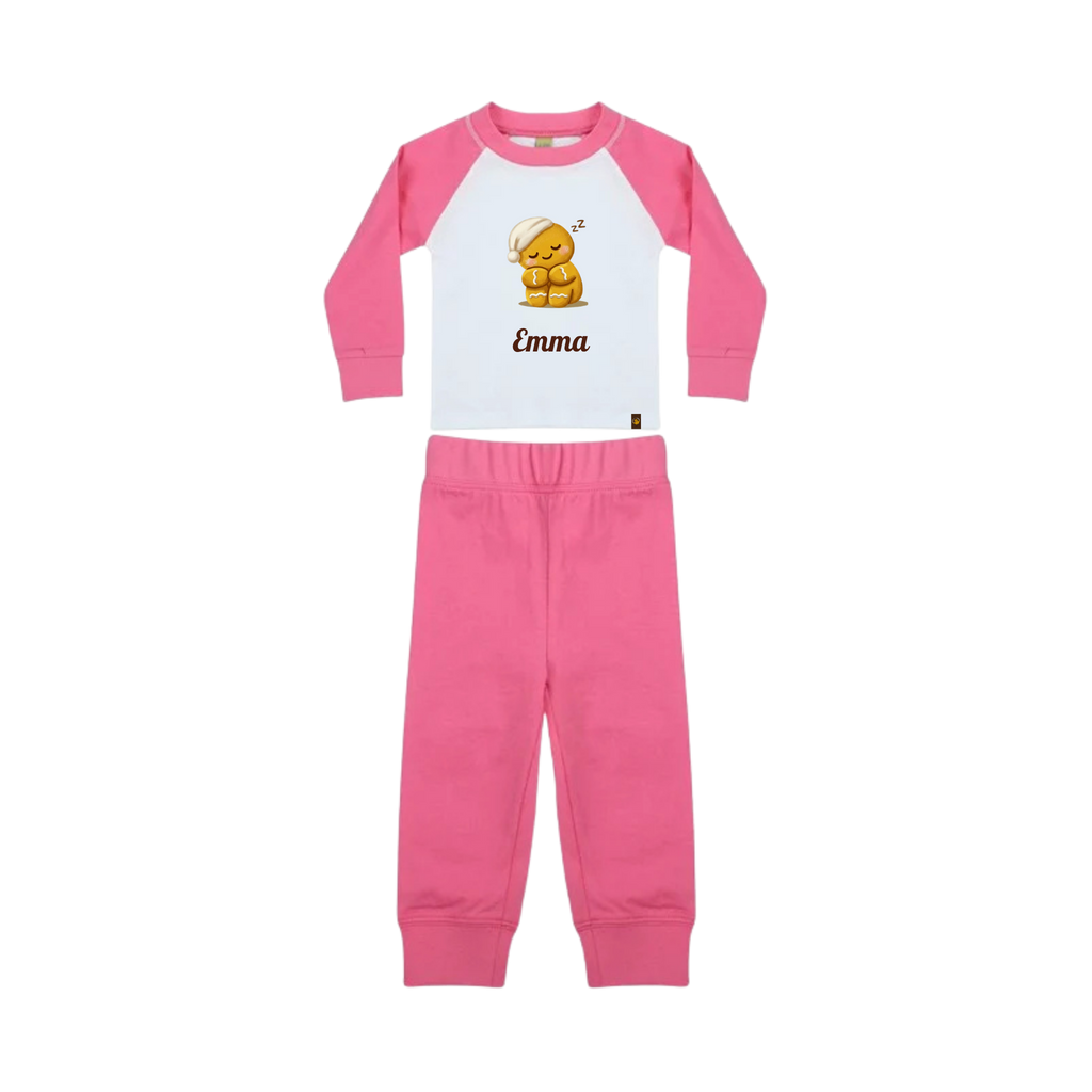 Baby en peuter Pyjama 'Brodie slaapt' Roze