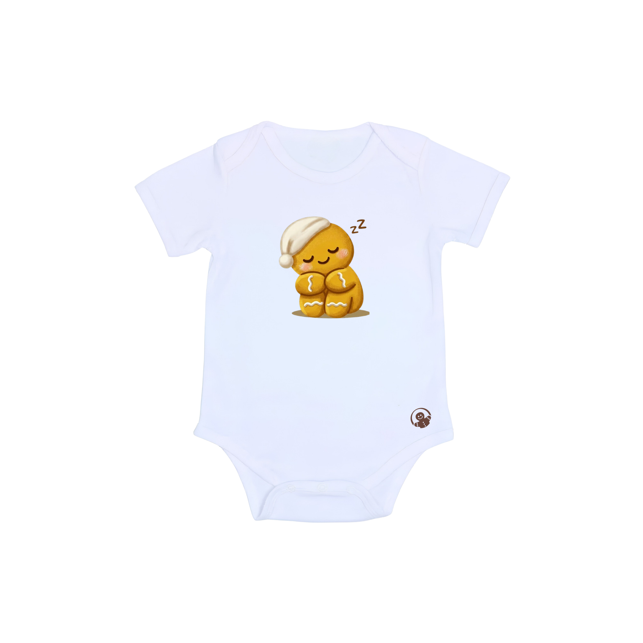 Romper 'Brodie slaapt' Wit