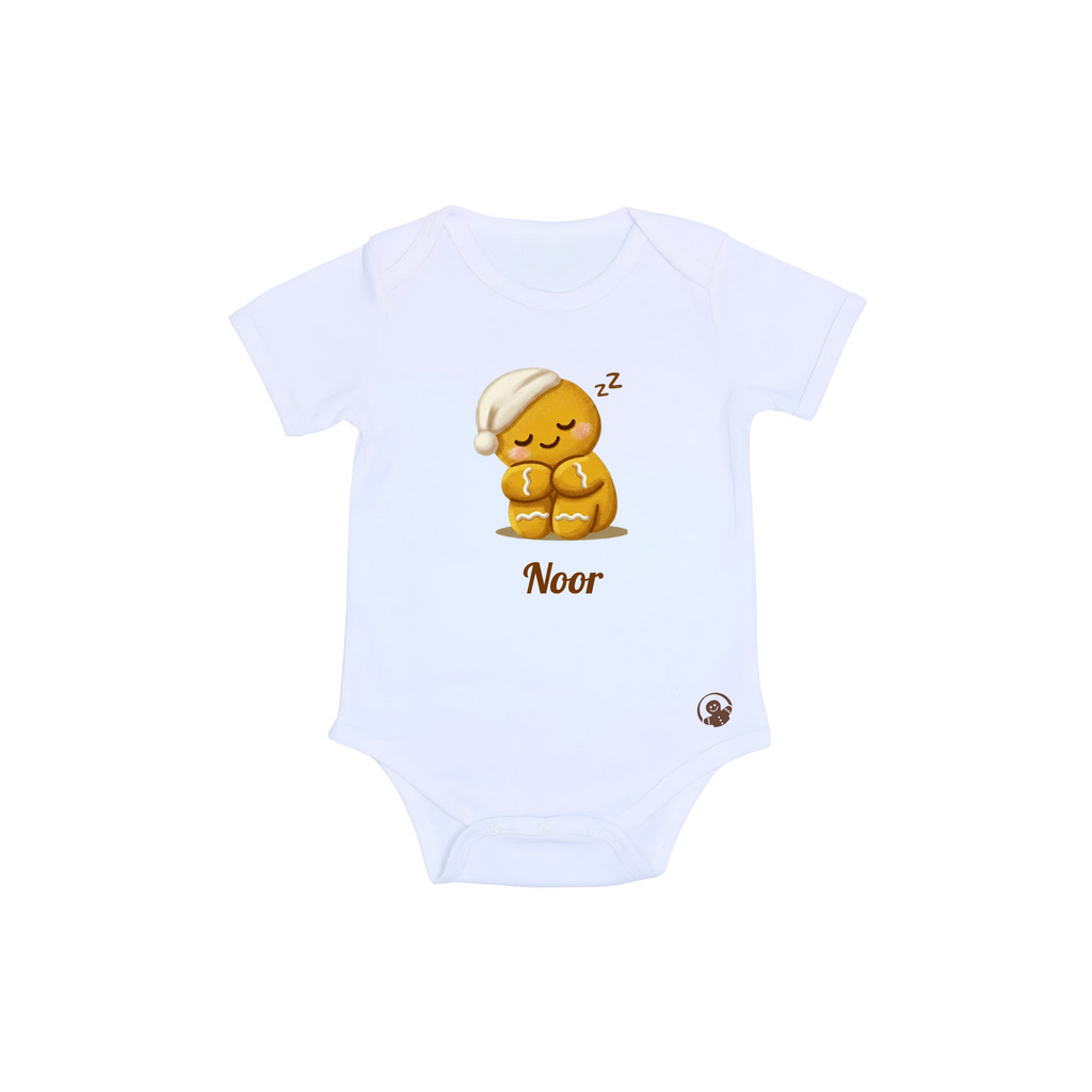 Romper 'Brodie slaapt' Wit