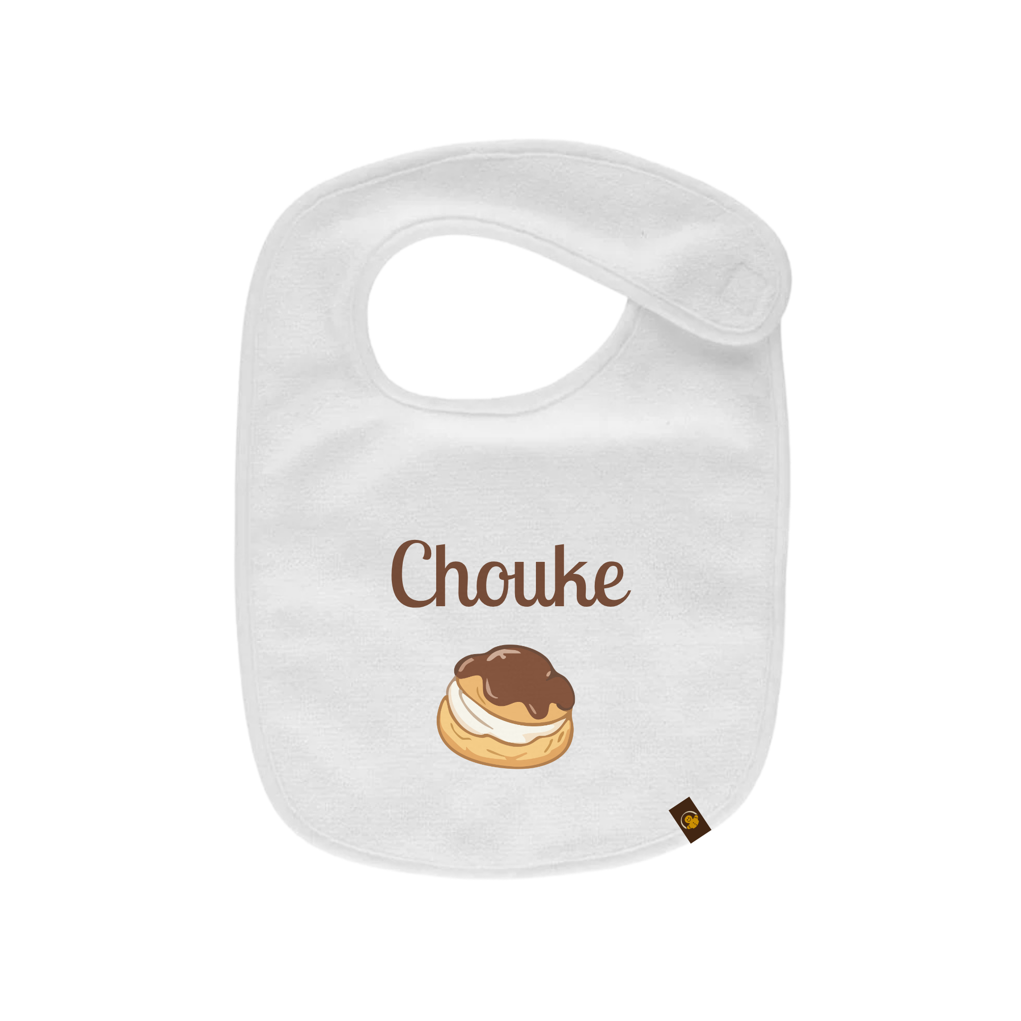 Slabbetje 'Chouke' Wit