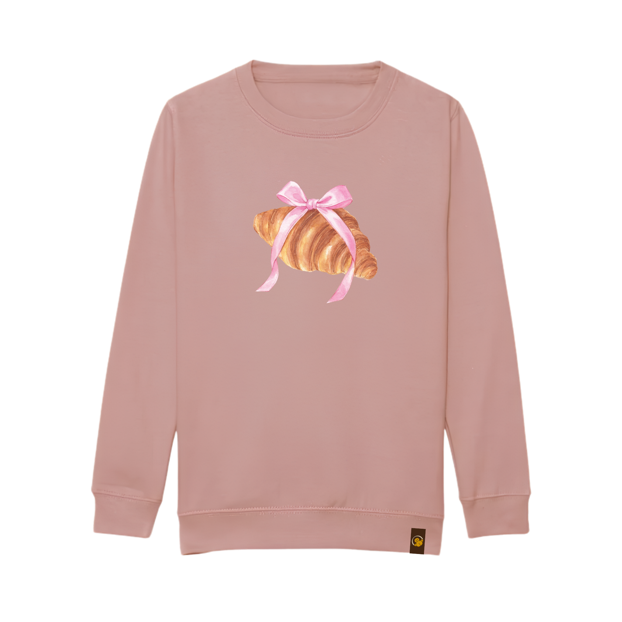 Kids Sweater Croissant met strik